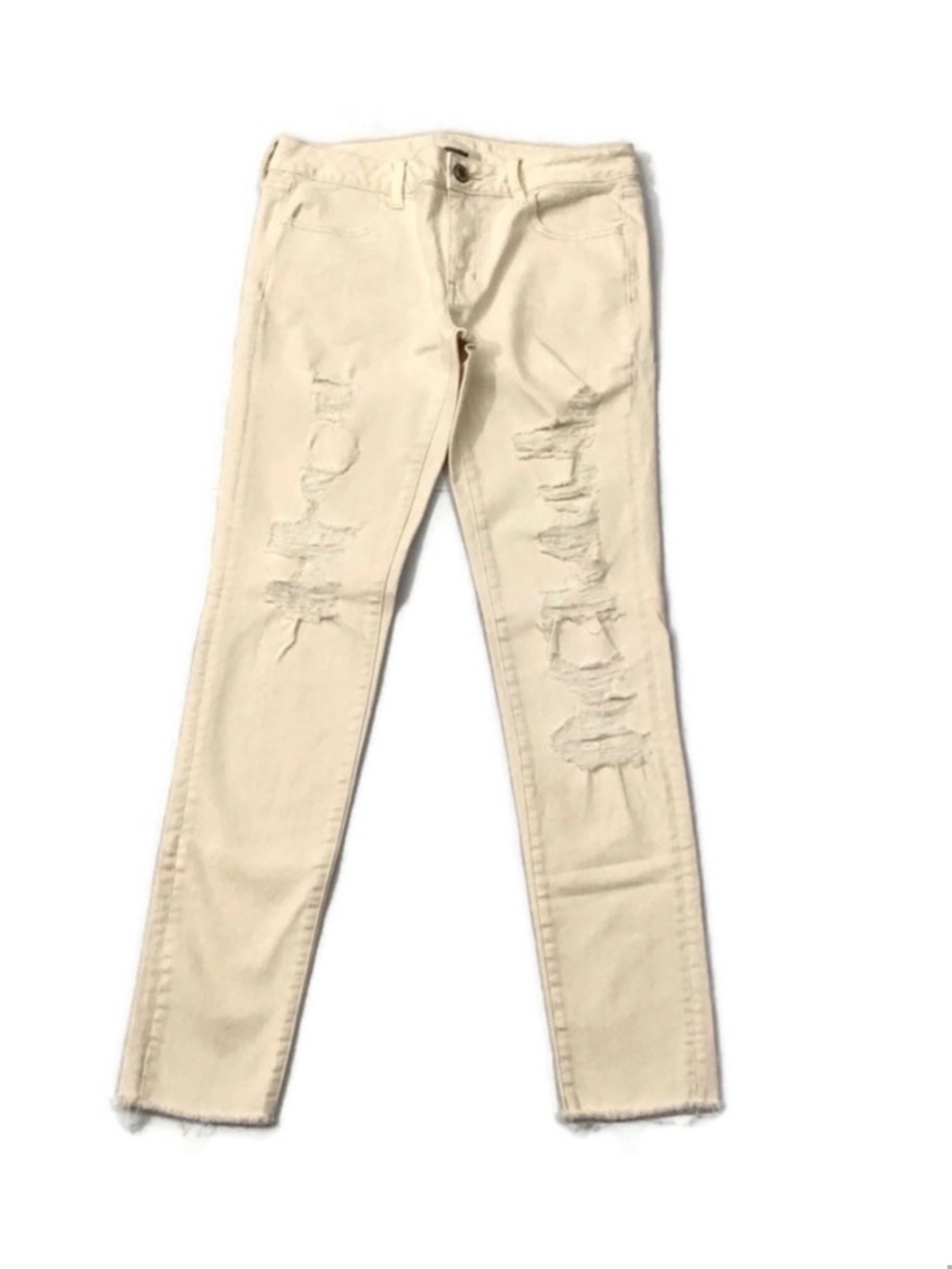 American Eagle Outfitters Distressed Super Stretch Jegging Jeans